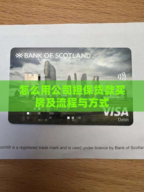 怎么用公司担保贷款