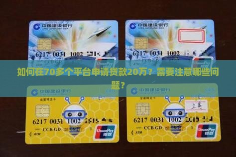 70多个平台贷款20万