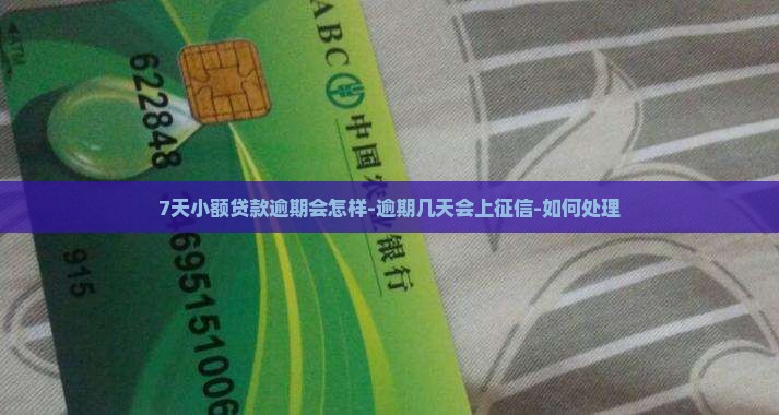 7天小额贷款逾期