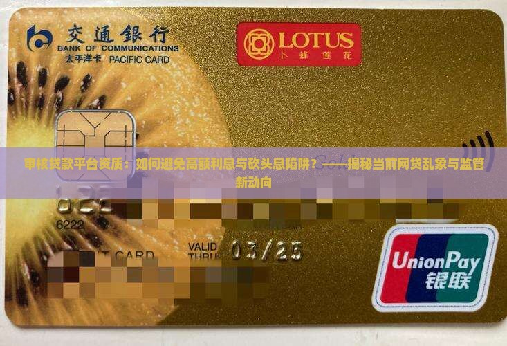 审核贷款平台资质