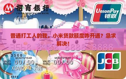 小米贷款额度咋开