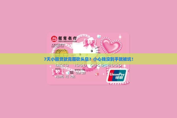 7天小额贷款砍头息