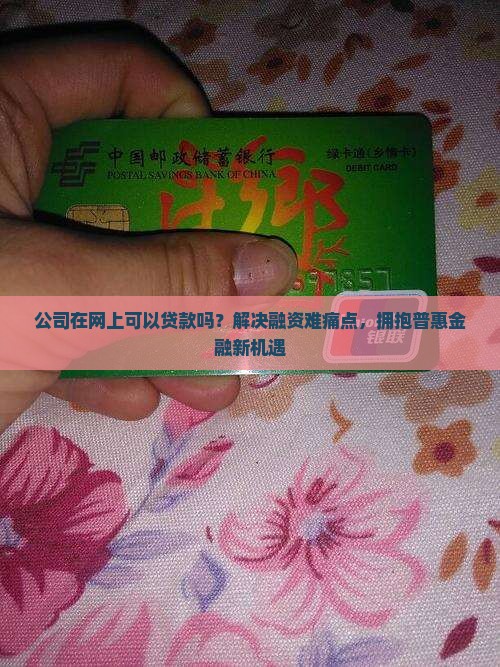 公司在网上可以贷款吗