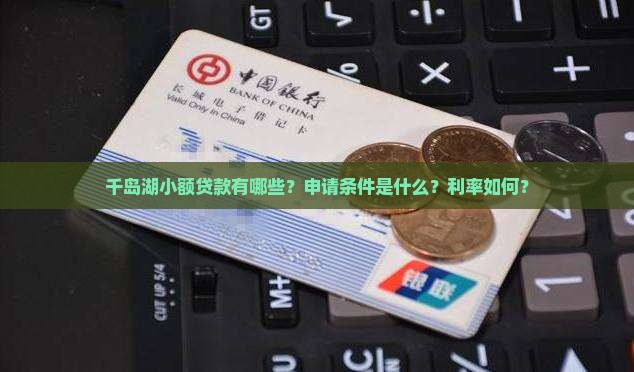 千岛湖小额贷款有哪些