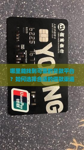 哪里能贷款平台借钱的呢