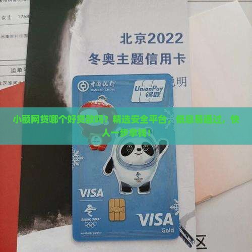 小额网贷哪个好贷款吗