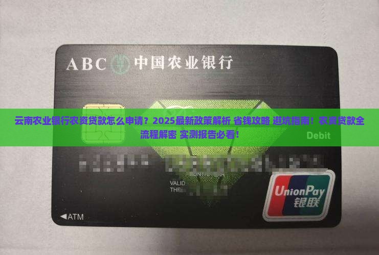云南农业银行农资贷款