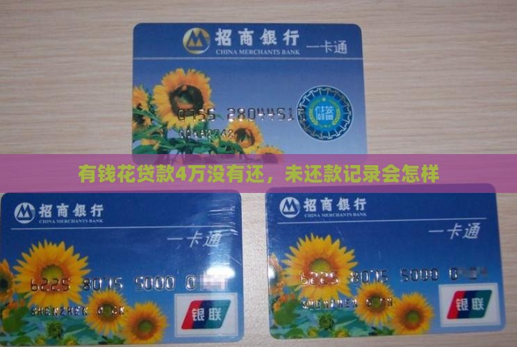 有钱花贷款4万没有还