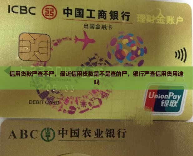 信用贷款严查