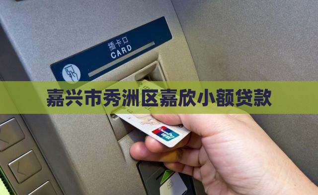 嘉兴市信用小额贷款
