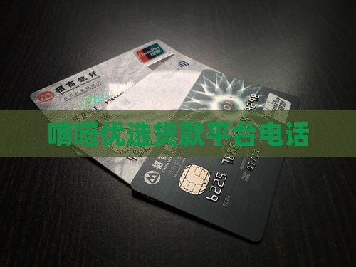 嘀嗒优选贷款平台电话
