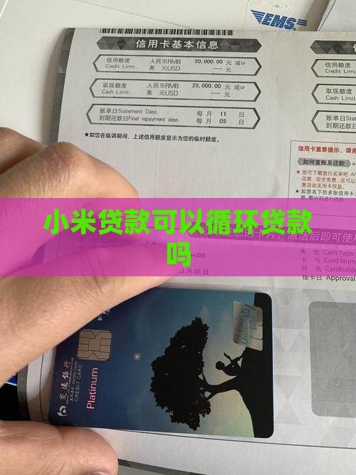小米贷款可以一直贷款吗