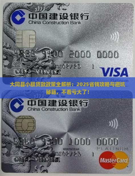 大同县小额贷款政策