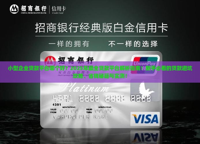 小型企业贷款平台哪个好