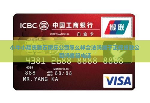 小牛小额贷款石家庄公司