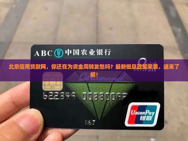 北京信用贷款网