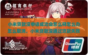 小米贷款没申请成功
