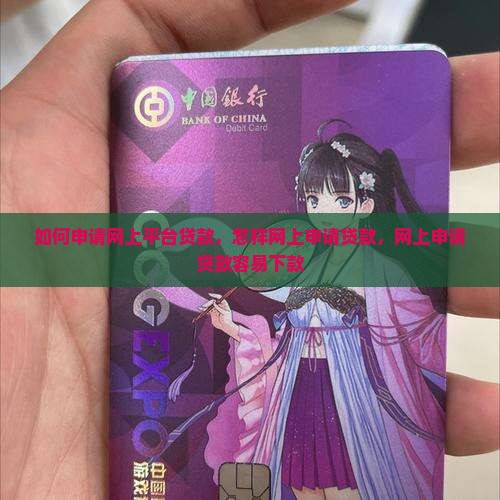 如何申请网上平台贷款