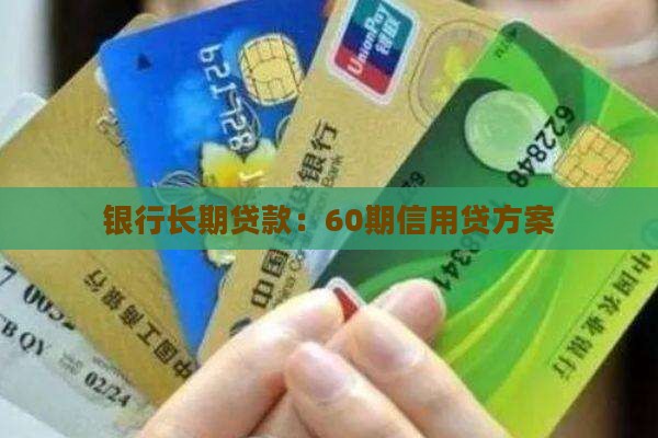 银行长期贷款：60期信用贷方案