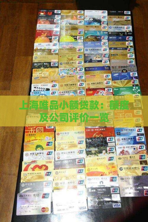 上海唯品小额贷款：额度及公司评价一览
