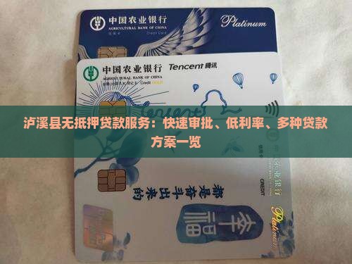 泸溪县无抵押贷款服务：快速审批、低利率、多种贷款方案一览