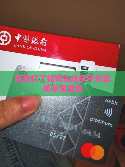 征信打了如何去贷款平台查询申请借钱