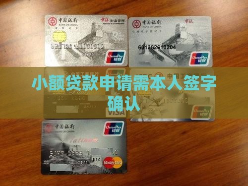 小额贷款申请需本人签字确认