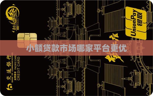 小额贷款市场哪家平台更优