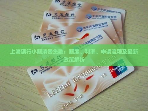 上海银行小额消费贷款：额度、利率、申请流程及最新政策解析