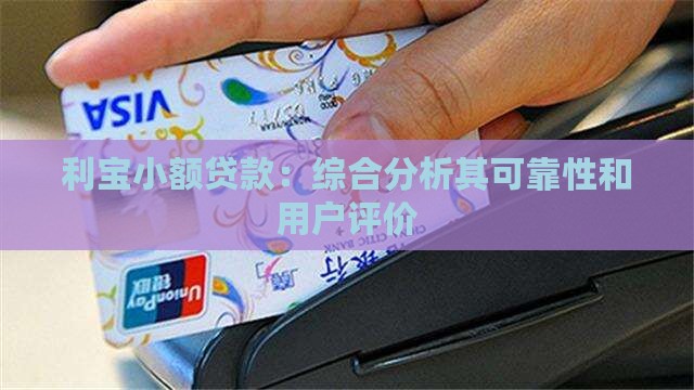 利宝小额贷款：综合分析其可靠性和用户评价