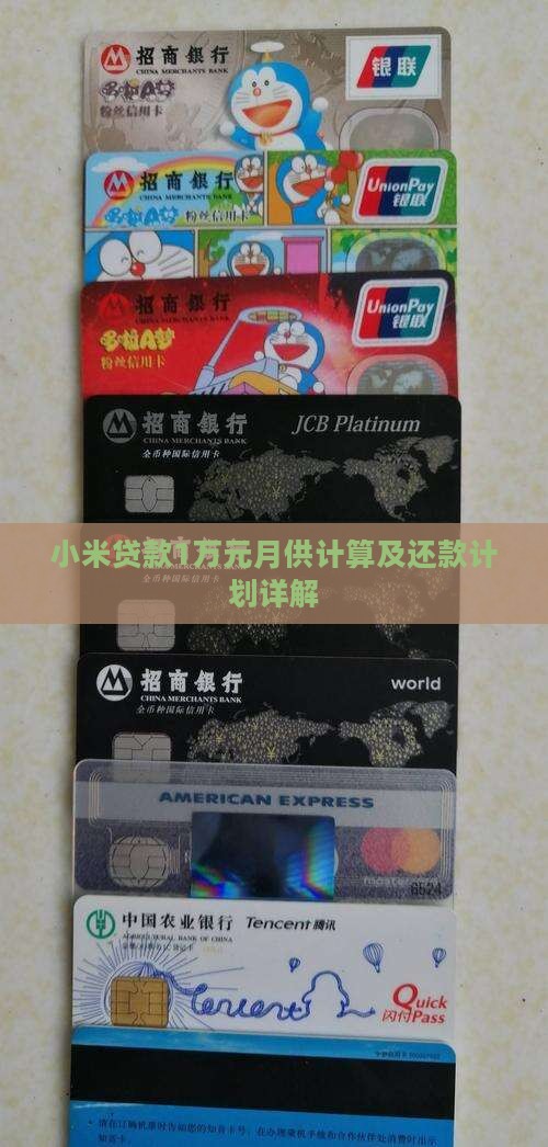 小米贷款1万元月供计算及还款计划详解