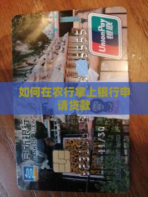 如何在农行掌上银行申请贷款