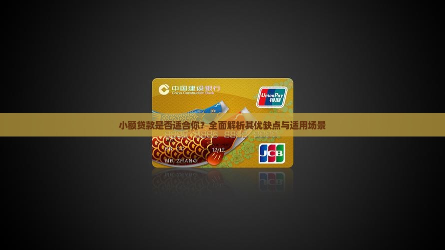 小额贷款是否适合你？全面解析其优缺点与适用场景