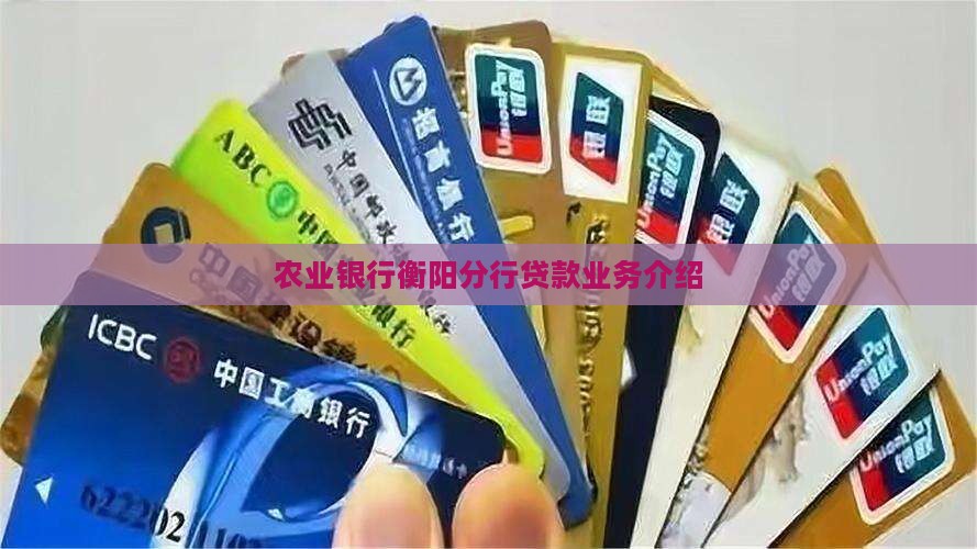 农业银行衡阳分行贷款业务介绍