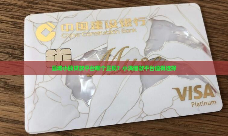 县城小额贷款平台哪个好