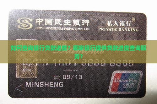 哪个银行可以查贷款进度