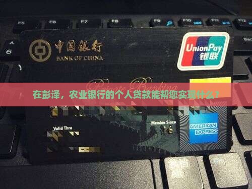 彭泽农业银行个人贷款