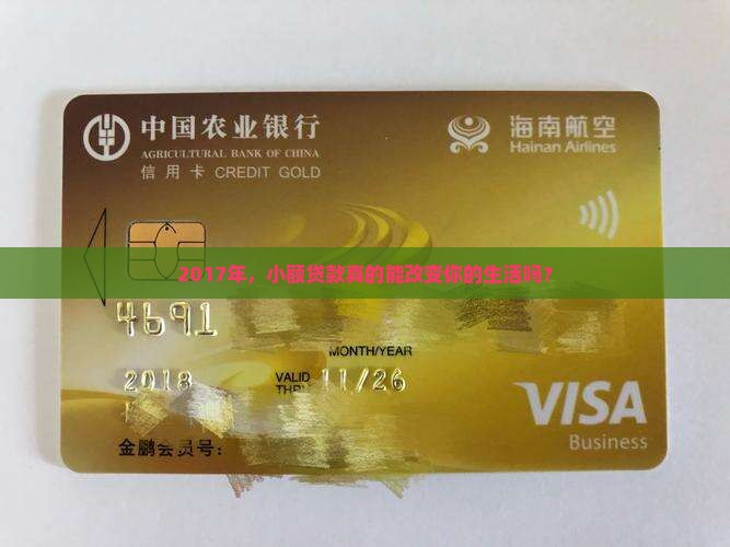 2017银行小额贷款