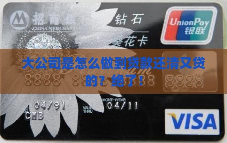 大公司如何多次贷款还款