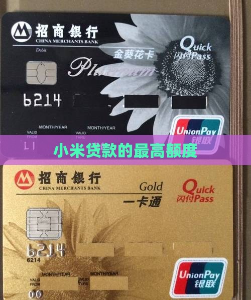 小米贷款的最高额度