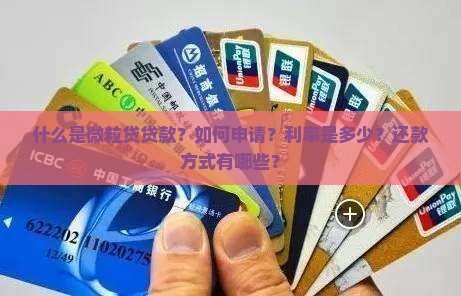 什么是微粒贷贷款