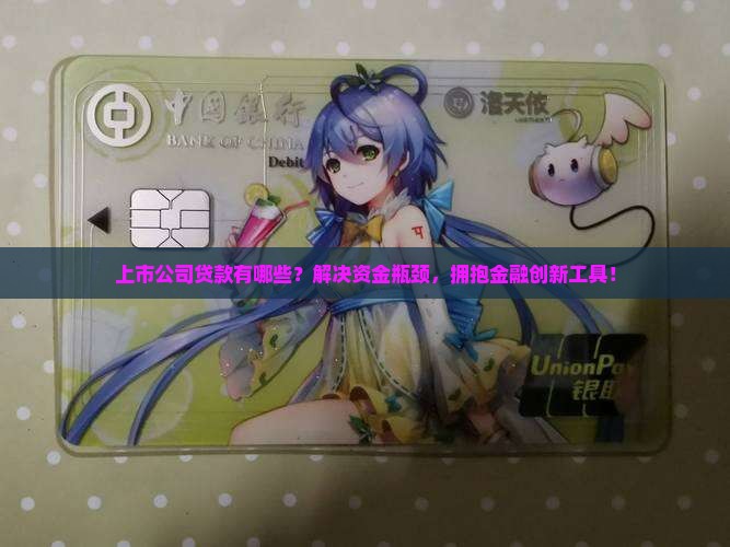 上市公司有哪些贷款