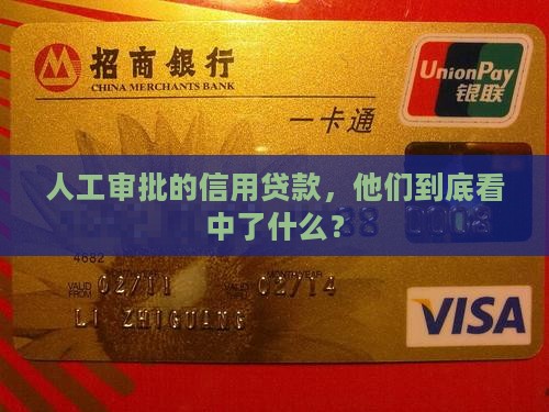 信用贷款人工审批通过率