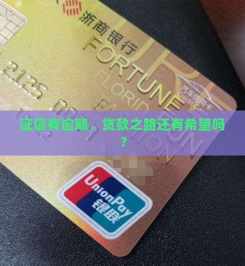 征信有逾期怎样贷款