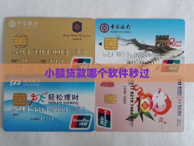 小额贷款哪个软件秒过