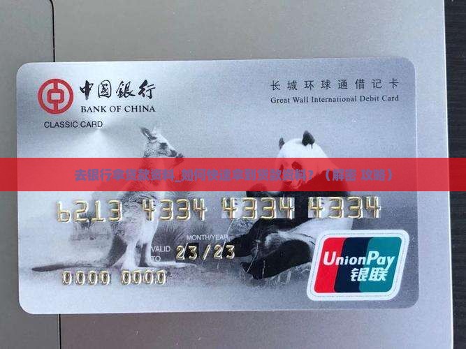 去银行拿贷款资料