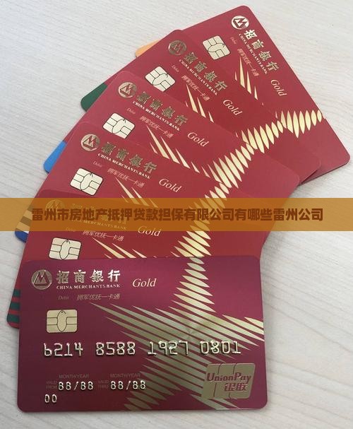雷州房产抵押贷款公司有哪些