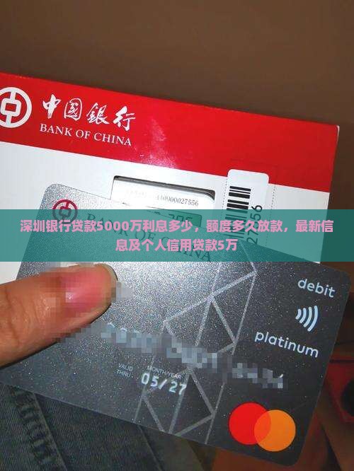 深圳银行贷款5000万