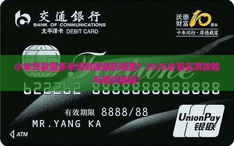 小米贷款里多米贷在哪里