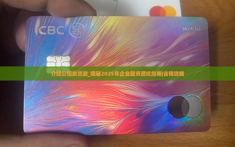 介绍公司类贷款